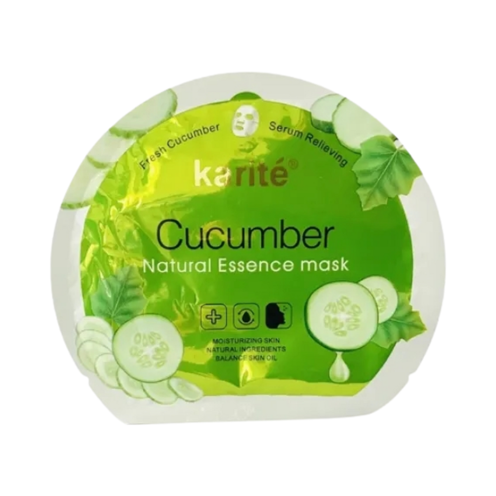 Karite Cucumber 🥒 Natural Essence Sheet Mask ( All Type Skin )