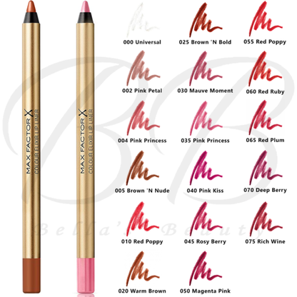 Max Factor Colour Elixir Lip Liner 055 Red Poppy