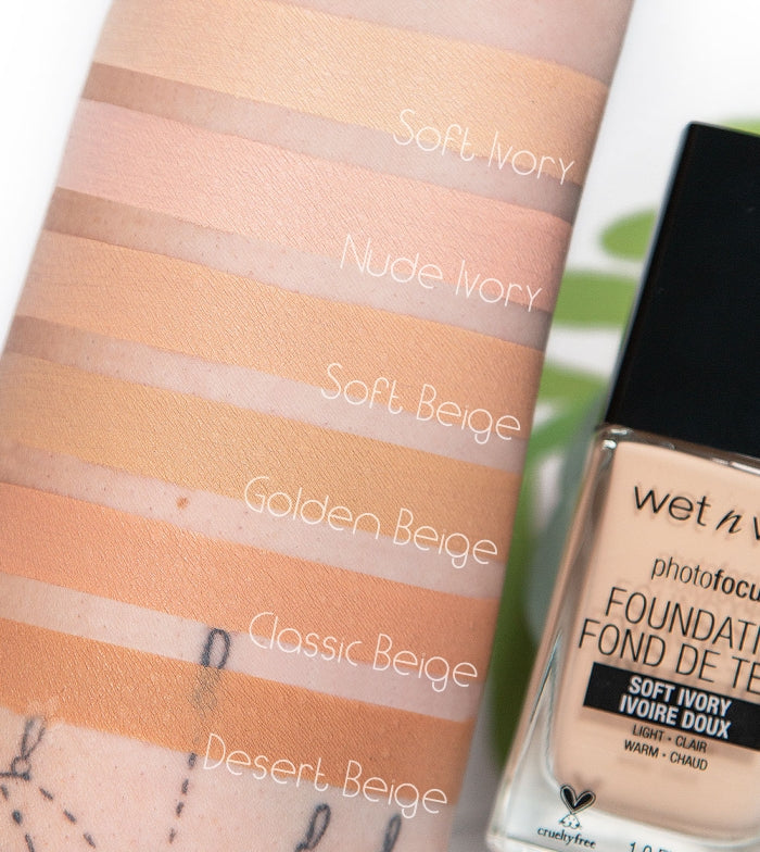 Wet n Wild Photo Focus Matte Foundation Soft Beige ( Light Medium )